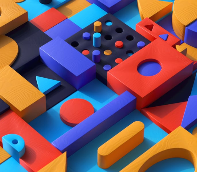 image of colorful 3d shapes sorry but im not sure what that is in all honesty